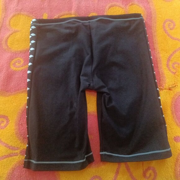 NWOT (*) VINTAGE ARENA SWIM SPATS / JAMMER, BLACK, Size MEDIUM (30"-32") - Picture 6 of 7
